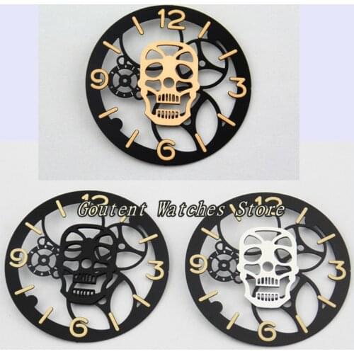 38.9mm 1 Piece Watch Dial Kit ETA 6497 ST36 Seagull st36 Movement Wristwatch Faces