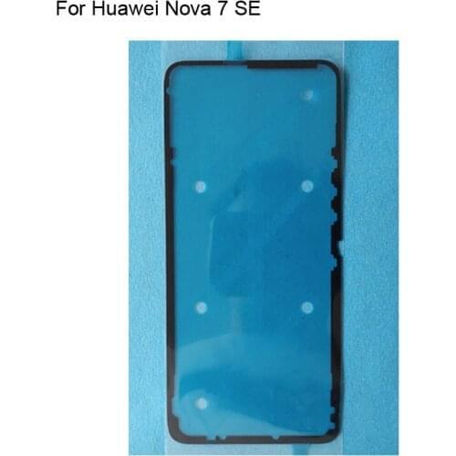 2PCs For Huawei Nova 7 SE Back Cover Adhesive Nova7 SE Rear Back Battery Cover Adhesive Glue Door Sticker Adhesive 7SE