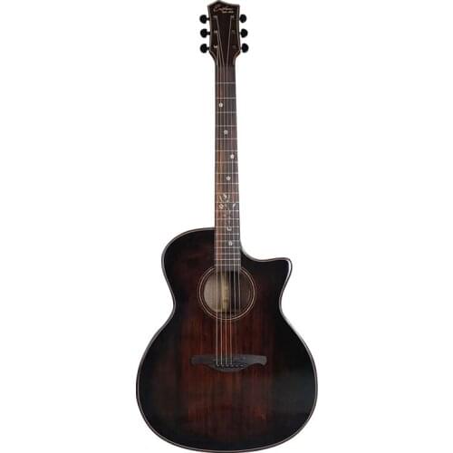 41 inch Acoustic Guitar 6 String Red Cedar Solid Guitar High Quality Folk Guitar Concert Musical Instrument Gift AGT286
