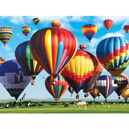 Full Square/round Drill 5D DIY Diamond Painting "hot air balloon" 3D Embroidery Cross Stitch Mosaic Home Decor gift WG177