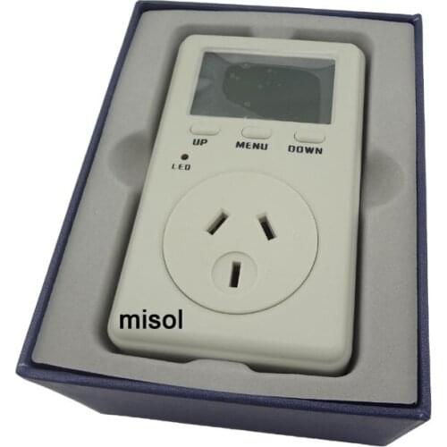 AU Plug Ammeter Energy Power Watt Voltage Volt Meter Monitor Analyzer, power plug, electrical plug