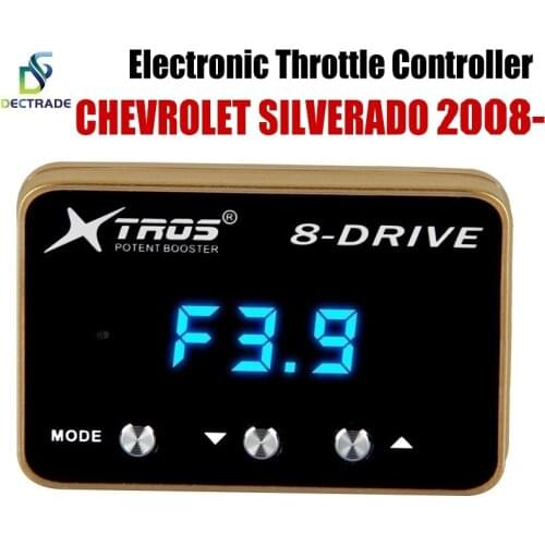 Dectrade Car Electronic Throttle Controller Racing Accelerator Potent Booster For Chevrolet Silverado 2008- Tuning Parts 8 Drive