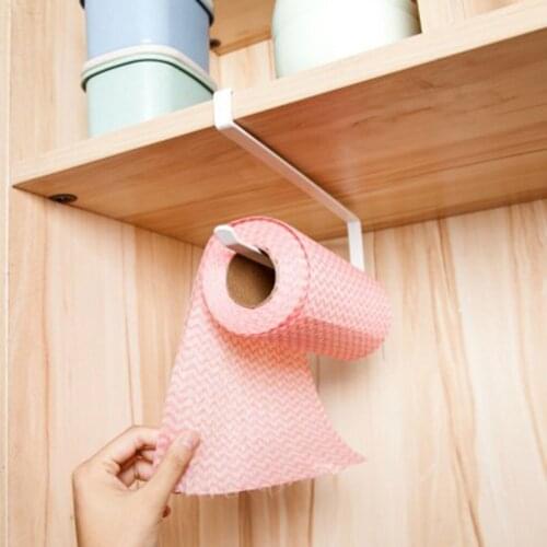 Kitchen Organizer Storage Paper Tissue Holder Sticke Rack Roll Holder For Napkin Towel Rack Shelf Hooks Bathroom Accessories