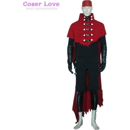 Final Fantasy VII Vincent Valentine Cosplay Costume New Years Carnaval Christmas Costume