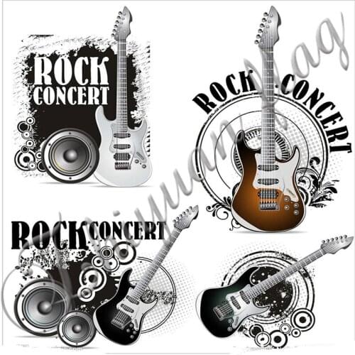 Rock concert flag with rock banner custom 100% polyester home decoration 150x150cm banner