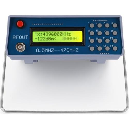 RF Signal Generator Meter Tester 0.5MHz-470MHz For FM Radio Walkie-talkie Debug Digital CTCSS Singal Output