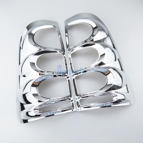 For Toyota Hilux Vigo 2006 2007 2008 2009 2010 2011 Chrome Car Styling Taillight Cover Lamp light Protector Panel Accessories