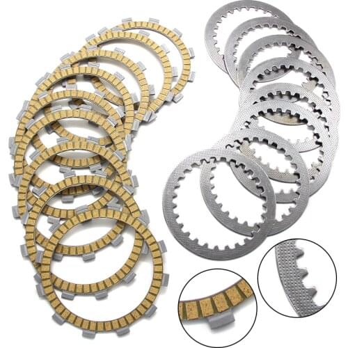 Motorcycle Clutch Friction Disc Plate Kit For Yamaha TDM850 TDM900 TDM900A TRX850 TRX850 FZR750R GTS1000 GTS1000 YZF1000 YZF600