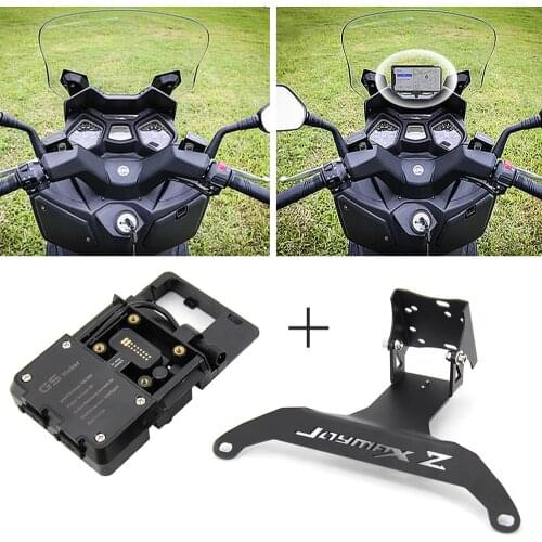 NEW For SYM JOYMAX Z 300 Motorcycle Windshield Mount Navigation Bracket GPS Smartphone Holder