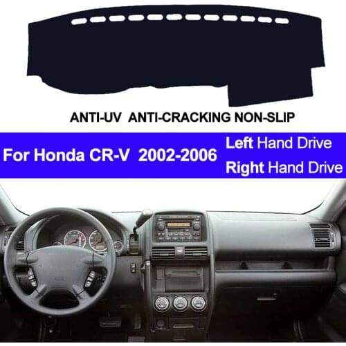 Car Dashboard Cover Dash Mat Pad Dash Board Carpet Auto Sun DashMat Car Styling For Honda CR-V CRV 2002 2003 2004 2005 2006
