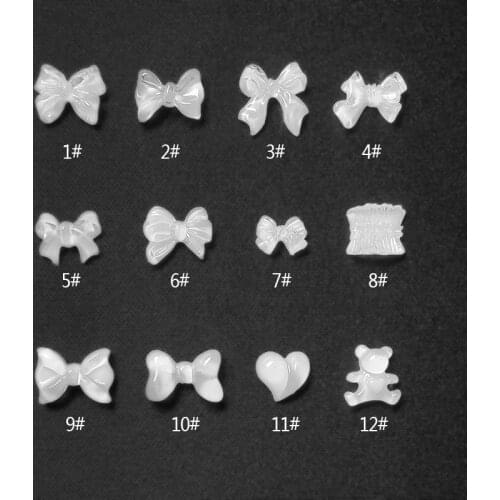 New Resin Jelly Color Series Three-Dimensional Mixed Shape Nail Art Rhinestones Apply To DIY Manicure Accessories 30/100PCS