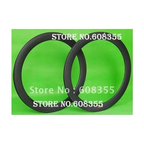 Clincher Rim 60mm - 3K Full carbon Matt Matte road bike Bicycle 700C wheels rim 60mm ( hole 20 , 24 )