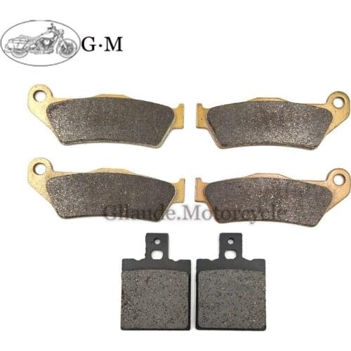 Motorcycle Front / Rear Brake Pads For DUCATI Monster 400 ie 2007-2008 620 IE Second series 2003-2006 Monster 620 2005-2006