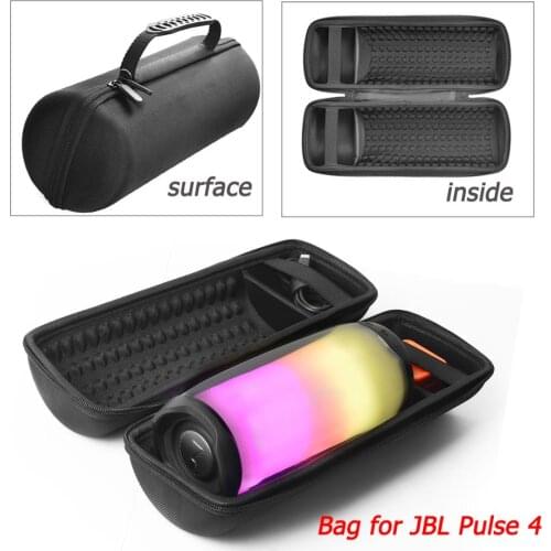 Gosear Shockproof Dustproof Storage Carrying Hard Case Bag with Shoulder Strap for JBL Pulse 4 Bluetooth Speaker Accessories