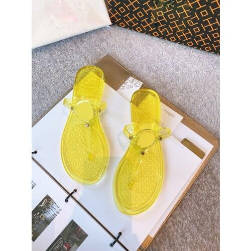 2021 New Brand Women Slipper Summer Outdoor Sandal Slip On Flip Flop Ladies Thin Slides Elegant Shoes