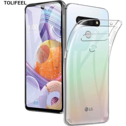 TOLIFEEL Case For LG Stylo 6 TPU Silicone Clear Bumper Soft Case For LG Stylo 6 Transparent Phone Back Cover