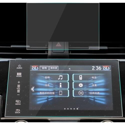 DWCX Car Auto 15.2x8.5cm High Definition Touch Display Screen Protector fit for Honda Civic 7inch Old Style