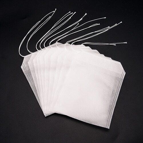 100 PCS/set Disposable Teabags With String Heal Seal Filter Paper For Teabags Empty Scented Tea Bags
