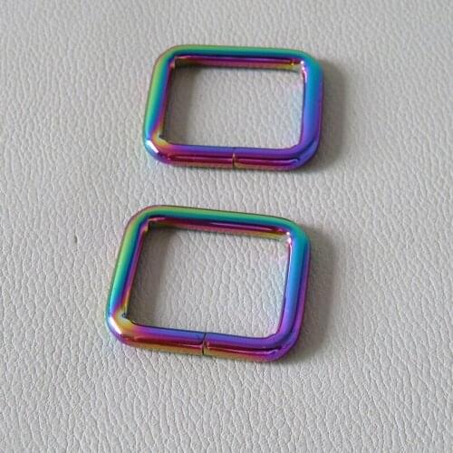 100Pcs/Lot Wholesale Metal Ring Buckle Hardware Clasp Dog Leash Leads Loop Bag Backpack Belt Straps Rope Harness DIY Accessories