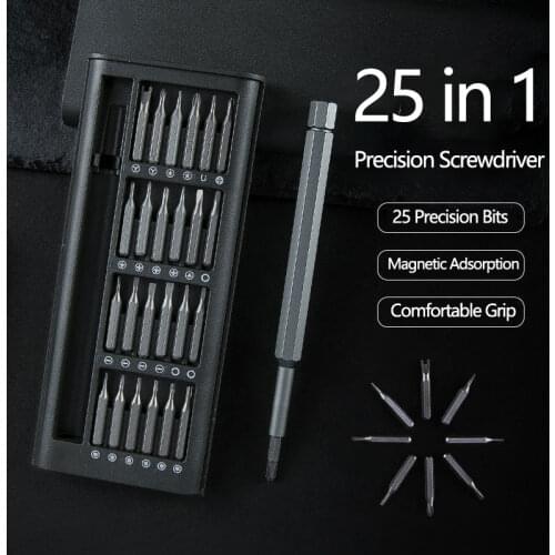 25 in 1 Mobile Phone Repair Tools Magnetic Screwdriver Set Multifunctional Toys Repairs Kit Electronic Device Hand Tools