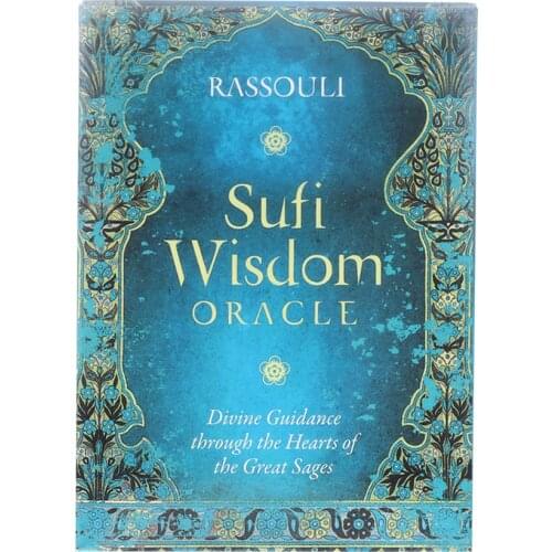 44 pcs Oracle Tarot Cards sufi wisdom oracle Card Board Deck Games Palying Cards For Party Game