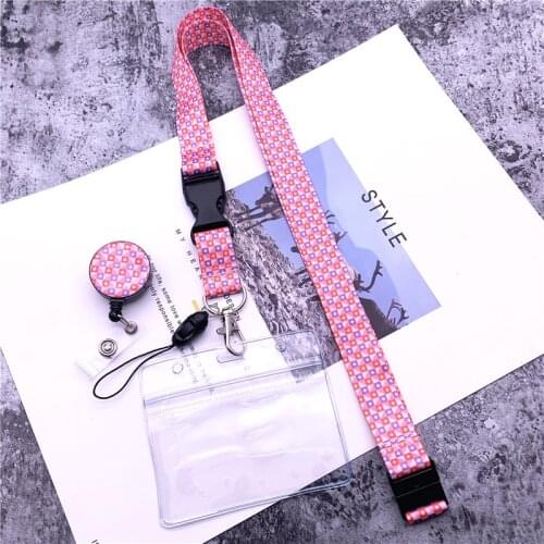 Accessories for mobile phones spare parts lanyard keychain strap lanyard neck strap Key chain lanyards id badge holder Badges