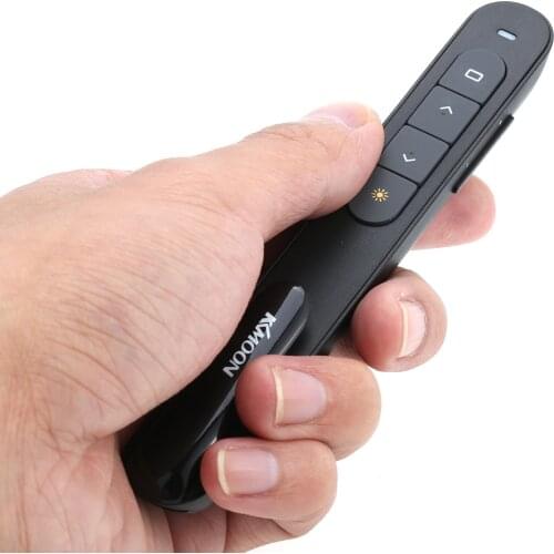 KKmoon 2.4GHz Wireless Mouse Air Mice PowerPoint Remote Controller Flip Pen Pointer Handheld PPT Presenter pens Volume Control
