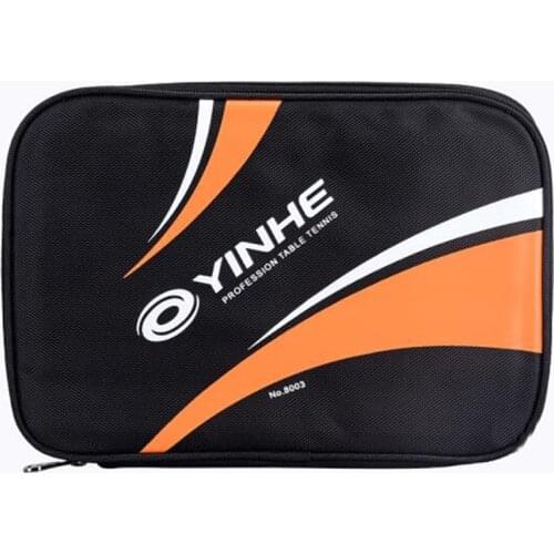 Yinhe table tennis racket case bag single double layer suqare bag for table tennis blade