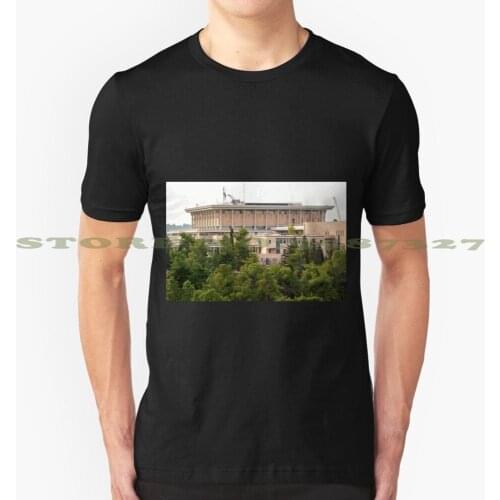 Israel , Jerusalem , The Knesset , Israeli Parliament. Summer Funny T Shirt For Men Women Israel Jerusalem Government Politics