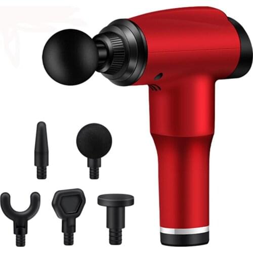 Massage Gun Rechargeable Muscle Stimulator Deep Tissue Massager Device Body Relaxation Slimming Shaping Pain Relief