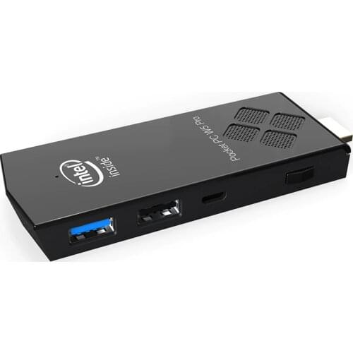 Mini Pc Computer Support Windows 10 With Intel Z8350 Quad Core Cpu Tv Stick Micro PC 2.4G & 5.8G Wifi Eu Plug 4Gb Ram 64Gb