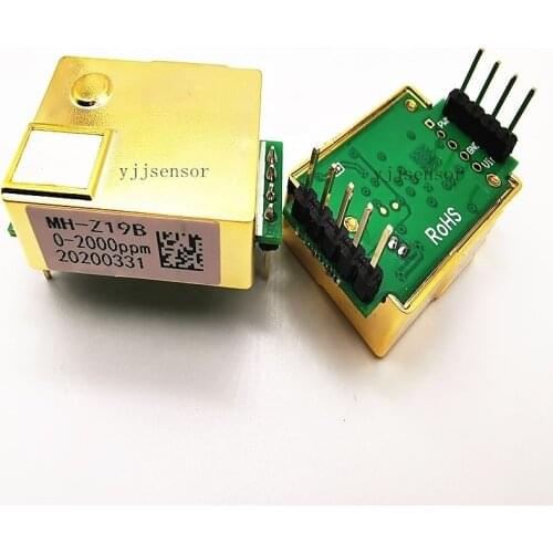 YJJ Hot spot MH-Z19 MH-Z19B infrared carbon dioxide sensor module