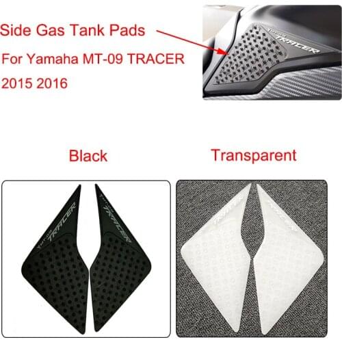 MTCLUB MT-09 TRACER FJ-09 Motorcycle Anti slip Fuel Tank Pad Side Gas Knee Grip Traction Pads For Yamaha MT-09 TRACER 2015 2016