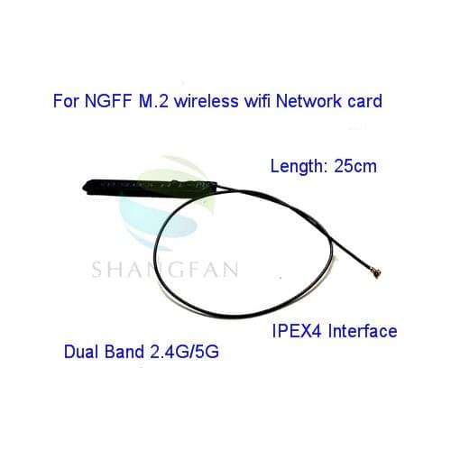 NEW 2Pcs built-in antenna NGFF MHF4 IPX IPEX connector for 3G 4G LTE Module Unlocked GPS WCDMA NGFF Network Signal Receive Wifi