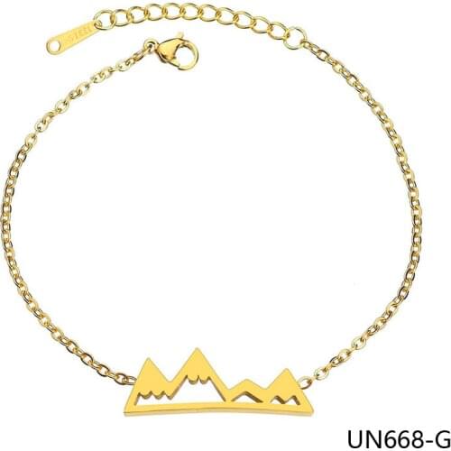 New Fashion Love Heart Chain Bracelets for Women Charms Womens Bracelet Engagement UN668
