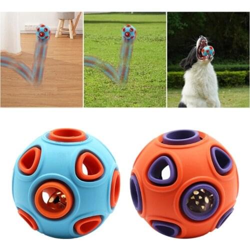 Dog Training Toy for Medium to Large Dogs Bite-Resistant Chew Toys with Bell