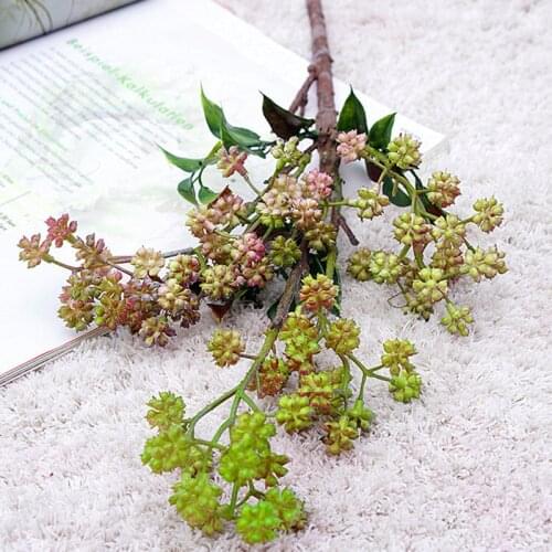 Luxury Artificial berry fruit for Wedding decoration plantas artificiales Home wedding decoration fake plant photography props