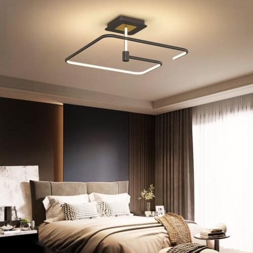 Nordic Luminaire Ceiling Chandelier Modern LED Fixture Lamp For Bedroom Lighting Living Room Dining Room Indoor Decoration