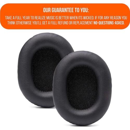 Replacement Ear Pads for Sony MDR 7506 | Softer Leather, Luxurious Memory Foam, Unmatched Durability | Compatible with MDR 7506
