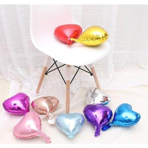 Wedding Decoration 10 Inch Balloon Love Five-pointed Star Four-pointed Star Aluminum Film Balloon Birthday Wedding Holiday Party