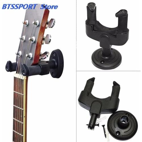 1 Set Universal Electric Guitar Wall Hanger Holder Stand Rack Hook Mount for All Size Guitars String Instruments Wall Hanger
