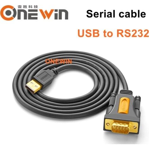 USB to RS232 COM Port Serial DB9 male 9 Pin for electronic display electronic scale extension cable