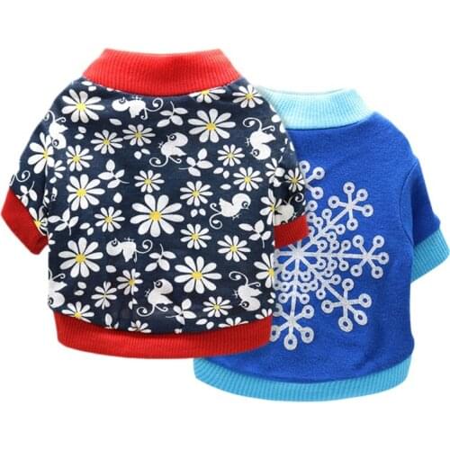 Pet Dog Thickening Fleece T-Shirt Dog Christmas Clothes Warm Comfort Puppy Vest Pets Costumes For Autumn Winter