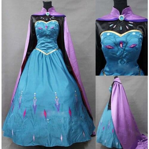 Top Quality Cosplay Costume Dress Halloween Costumes For Adult Women Fantasy Dress Custom Made
