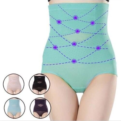 Seamless Women High Waist Slimming Tummy Control Knickers Pants Pantie Briefs Shapewear Underwear Magic Body Shaper Lady Corset