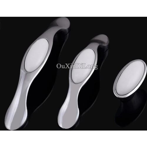 Modern Style 10PCS European American Kitchen Door Furniture Handles Cupboard Drawer Wardrobe Wine Cabinet Pulls Handles & Knobs