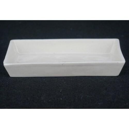 3pcs 120x60mm Porcelain Combustion Boat High Temperature Ceramic Cupel Boat Lab Use
