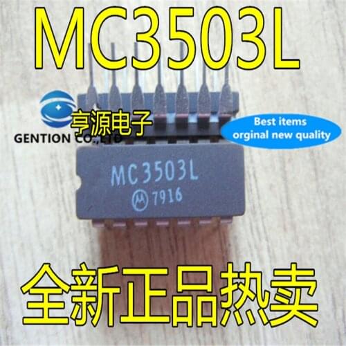 5Pcs MC3503 MC3503L Low power four bipolar operational amplifier in stock 100% new and original