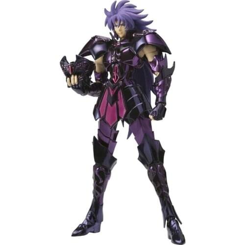 BANDAI Sacred Myth EX Gold Holy Fighter Hand-made Model Toy Dark Gemini Sajia 18cm