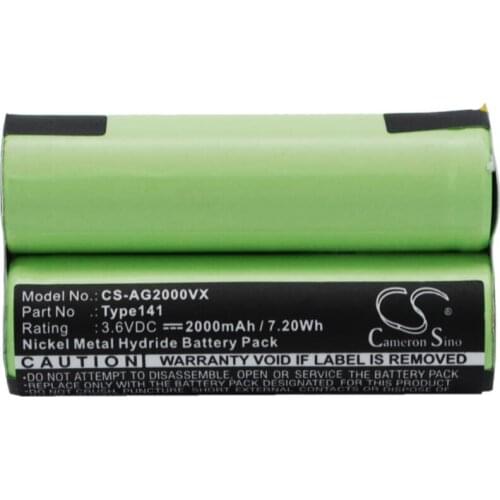 Cameron Sino 2000mAh battery for AEG Electrolux Junior 2.0 Type141 Vacuum Battery